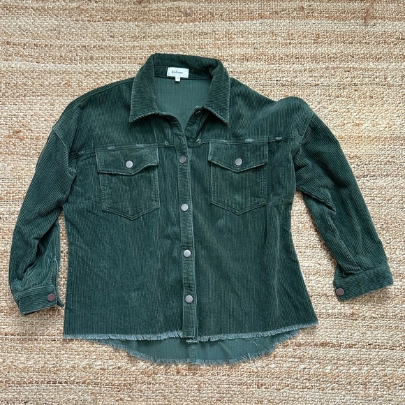bohme Jackets & Blazers - Bohme’ Dark Green Corduroy Jacket